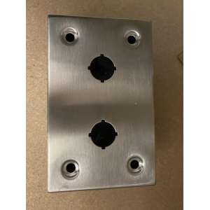 Carcasa para pulsador de acero inoxidable Rittal SM 2384.020 - 160 x 100 x 90