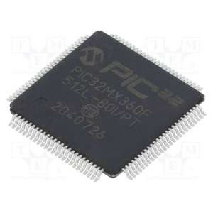 PIC32MX360F512L-80I/PT MICROCHIP TECHNOLOGY