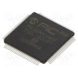 PIC32MX460F512L-80I/PT MICROCHIP TECHNOLOGY