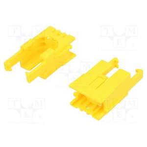 ROMI CHASSIS MOTOR CLIP PAIR - YELLOW POLOLU